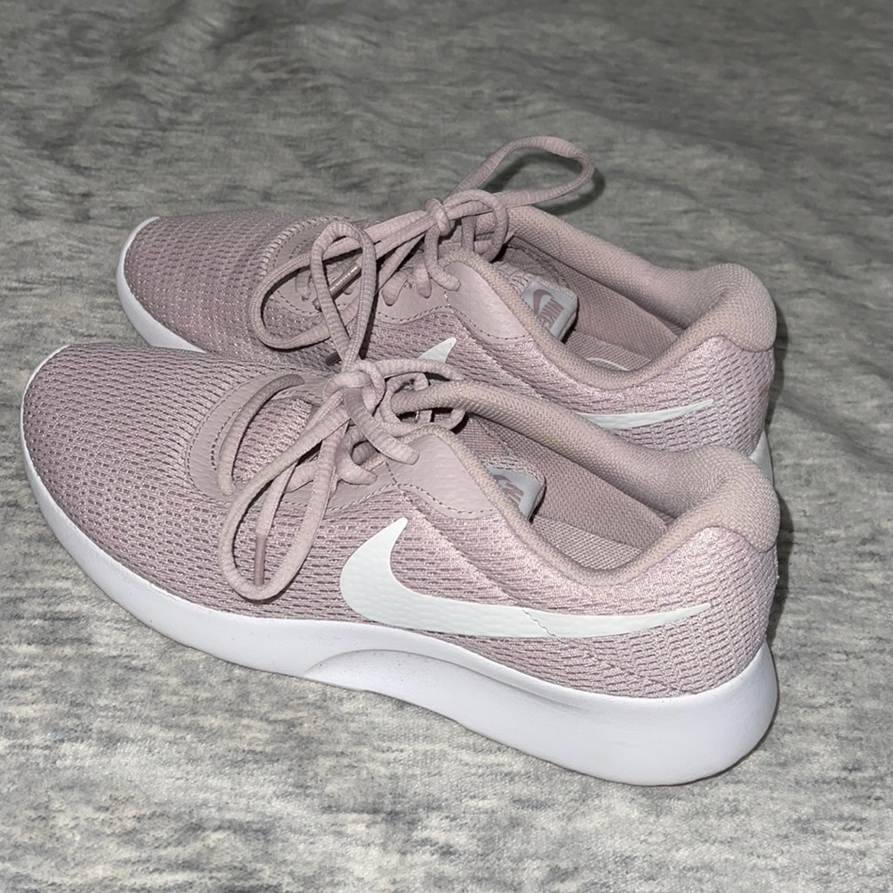 Pink Nike shoes